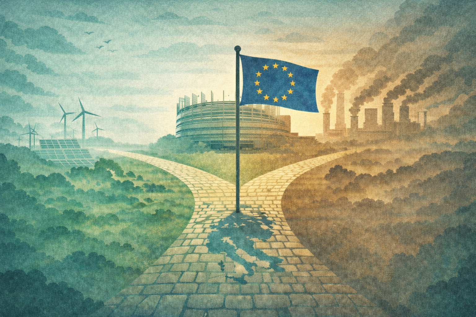 Il cambiamento climatico traccia una linea tra chi guarda al futuro e chi al presente: l’Europa deve decidere tra chi collocarsi