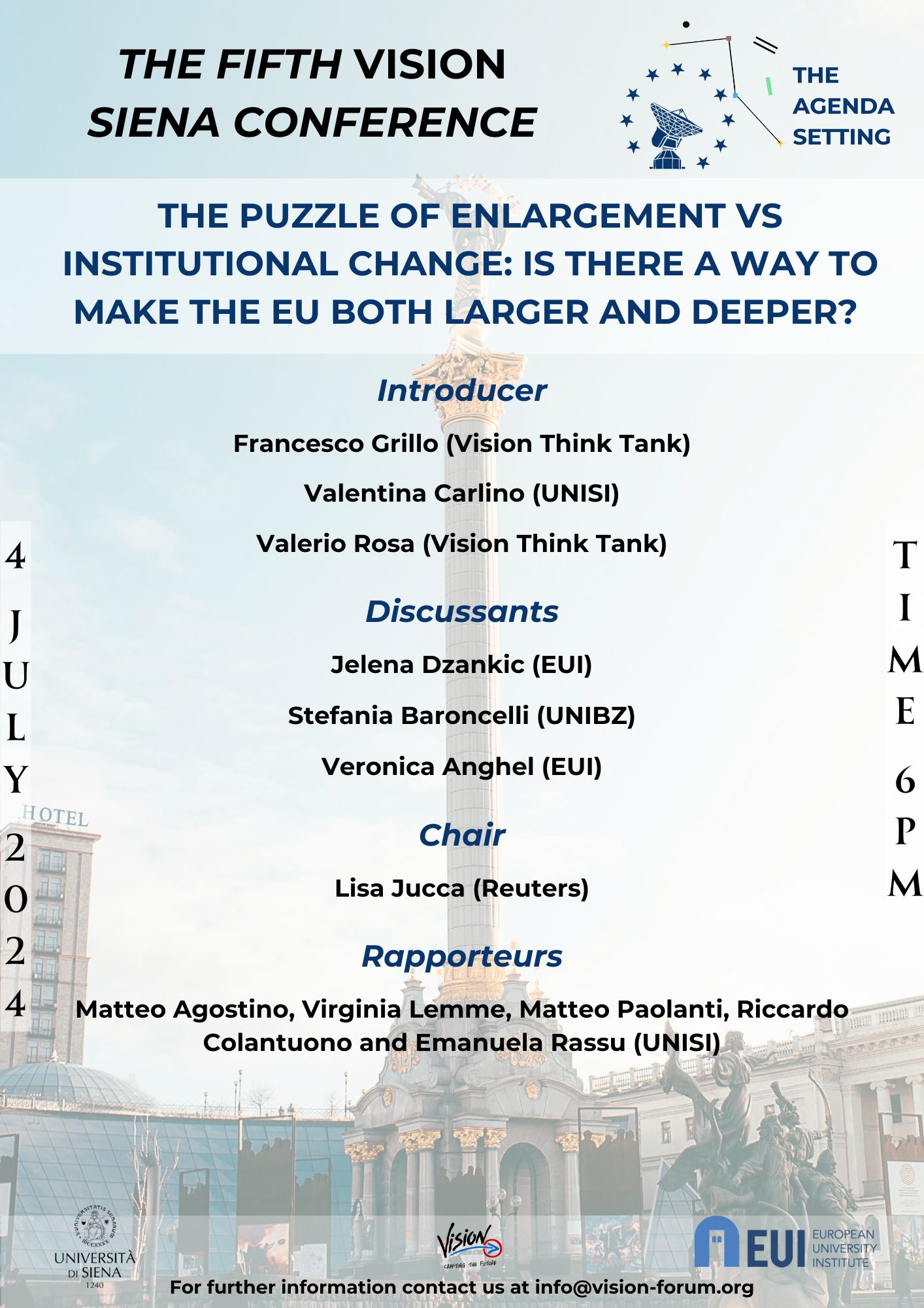 Flyer - Webinar on Enlargement